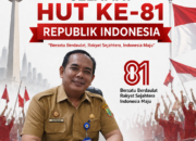 Ucapan Selamat HUT RI Ke 81 dari Kadis Pertanian Karawang