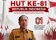 Ucapan Selamat HUT RI Ke 81 Kepala Disparbud Karawang