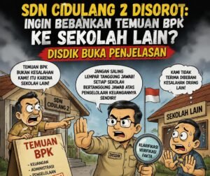 SDN Cidulang 2 Kecamata Cikijing Majalengka Disorot: Ingin Bebankan Temuan BPK ke Sekolah Lain? Disdik Buka Penjelasan