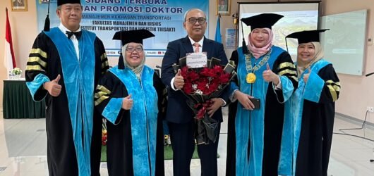 Dr. Dedy Cahyadi, S.SiT., MT. Berhasil Raih Gelar Doktor dari Pascasarjana ITL Trisakti