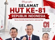 Ucapan Selamat HUT RI Ke 81 Pimpinan Perumda Tirta Tarum Karawang