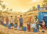 Krisis Air Bersih Melanda Sejumlah Wilayah Cilacap, Kecamatan Kawunganten Jadi Salah Satu Titik Terparah Setiap Musim Kemarau