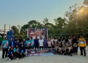 Semarak HUT RI ke-81 dan Hari Jadi Desa Terantang ke-45, Warga Antusias Ikuti Turnamen Voli Putri