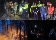 Gerak Cepat Babinsa Koramil 14/Cimanggu Bersama Warga, Kebakaran Hutan di Pesahangan Berhasil Dipadamkan