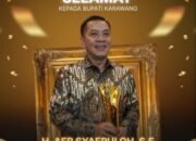 Bupati Karawang Raih Penghargaan Pemimpin Award Versi I News Media Group