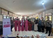 Sinergi Polri dan Mahasiswa STIK, Warga Teluk Palinget Diajak Bersama Cegah Karhutla