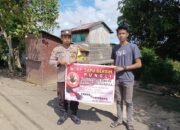 Personel Polsek Karau Kuala Gencar Imbau Masyarakat, Berantas Pungli Dengan Warga