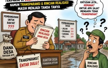APH Wajib Bertindak, Pengelolaan Dana Desa Pasindangan Jatitujuh Super Semrawut