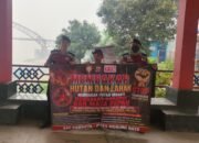 Stop Kabut Asap, Sat Samapta Polres Murung Raya Gencarkan Sosialisasi Karhutla Kepada Masyarakat