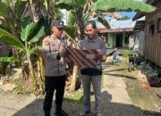 Personel Polsek Dushil Gencar Sampaikan Terkait Larangan Penambangan Tanpa Izin Dengan Warga