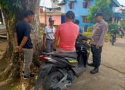 Personel Polsek Dushil Gencar Sampaikan Terkait Larangan Penambangan Tanpa Izin Dengan Warga Masyarakat