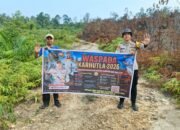 Bhabinkamtibmas Polsek Sumber Barito Gencarkan Sosialisasi Larangan Karhutla ke Warga Binaan