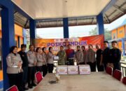 Meriahkan Hari Jadi Polwan RI Ke-78, Polwan Polres Murung Raya Kunjungi Posko Karhutla Salurkan Bansos