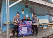 Jaga Kondusifitas Perairan DAS Barito, Polres Barito Utara Rutin Gelar Patroli dan Sambang Polmas