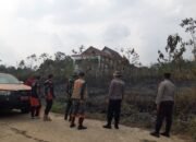 Satgas Karhutla Polres Murung Raya Patroli Sasar Lokasi Karhutla Di Area Rumah Sianggah Puruk Cahu