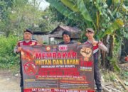 Cegah Asap Karhutla Makin Meluas, Polres Murung Raya Masifkan Sosialisasi ke Lapisan Masyarakat
