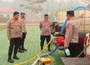 Siaga Karhutla, Polres Murung Raya Kerahkan Armada Mobil Patroli Karhutla