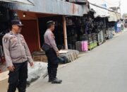 Piket Polsek kapuas tengah lakukan giat patroli Harkamtibmas di sekitar desa Pujon.