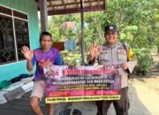 Bhabinkamtibmas Polsek Murung Sosialisasi Larangan Karhutla Di Desa Dirung