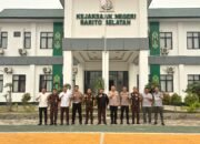 Perkuat Sinergitas Dalam Penegakan Hukum, Kapolres Barsel Silaturahmi Dengan Kajari Barito Selatan