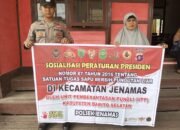 Antisipasi Pungli, Personel Polsek Jenamas Sosialisasikan Perpres Nomor 87 Tahun 2016