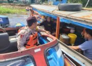 Inovasi Anjeli Polsek Jajaran Laksanakan Patroli Dan Imbau Keselamatan Pelayaran