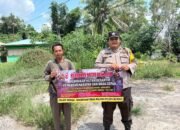 Bhabinkamtibmas Polsek Murung Gemcarkan Sosialisasi Larangan Karhutla Di Desa Dirung