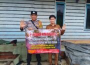 Bhabinkamtibmas Gecar Sosialisasi Stop Membakar Lahan Di Kel. Beriwit