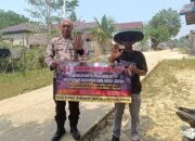 Sosialisasi Larangan dan Sanksi Bagi Pelaku Kebakaran Hutan dan Lahan Di Muara Bumban Gencar Dilakukan Bhabinkatibmas