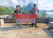 Cegah Penambangan Ilegal, Personel Polsek Dushil Gencar Imbau Masyarakat Warga Masyarakat