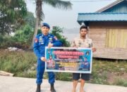Satpolairud Polres Kapuas Laksanakan Patroli Perairan, Beri Imbauan Stop Penambangan Liar Di DAS Kapuas