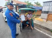 Satpolairud Polres Kapuas Sosialisasikan Larangan Karhutla kepada Warga Bantaran DAS Kapuas