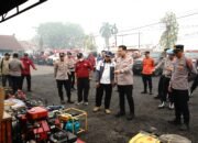 Pastikan Penanganan Karhutla Optimal, Kapolres Barsel Pimpin Gelar Sarpras