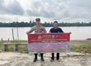 Personel Polsek Dushil Gencar Sampaikan Terkait Larangan Penambangan Tanpa Izin Dengan Warga
