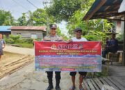 Personel Polsek Dushil Gencar Sampaikan Terkait Larangan Penambangan Tanpa Izin Dengan Warga