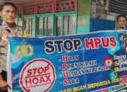 Antisipasi Penyebaran Hoaks Polsek Kapuas Hilir Rutin Laksanakan Sosialisasi Anti HPUS  Kepada Warga