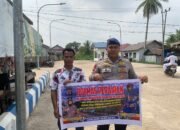 Tingkatkan Kesadaran Kebersihan Lingkungan, Satpolairud Imbau Masyarakat Pesisir Untuk Tidak Membuang Sampah Ke Sungai