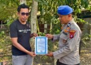 Satpolairud Polres Kapuas Sosialisasikan Larangan Karhutla kepada Warga Bantaran DAS Kapuas