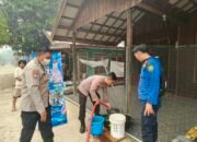 Peduli Masyarakat di Musim Kemarau dan Kabut, Polres Barsel Gelar Bakti Kesehatan dan Salurkan Air Bersih Kepada Masyarakat Desa Mabuan