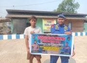 Satpolairud Polres Kapuas Laksanakan Patroli Perairan, Beri Imbauan Stop Penambangan Liar Di DAS Kapuas