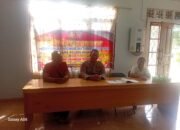 Untuk Menampung Aspirasi Masyarakat Polsek Basarang Melaksanakan Giat Jum’at Curhat Di Desa Basarang Jaya