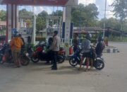 Polsek Basarang Sambang di Lokasi Objek Vital SPBU Di Kec. Basarang