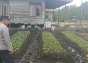 Polsek Basarang Dukung Ketahanan Pangan Untuk Program Makan Bergizi