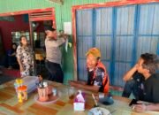 Cegah Karhutla, Personel Polsek Basarang Sosialisasi Maklumat Kapolda Kalteng