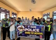 Police Go To School, Sat Lantas Polres Sukamara Edukasi Siswa SMKN 1 tentang Keselamatan Berlalu Lintas
