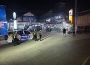 Polres Barito Utara Gelar Patroli Kota, Amankan Objek Vital dan Cegah Premanisme