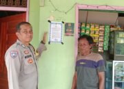 Cegah Karhutla Sejak Dini, Bhabinkamtibmas Sei Kayu Sosialisasikan Sanksi Pidana kepada Warga