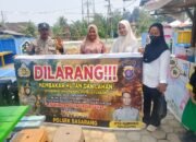 Cegah Terjadinya Karhutla, Anggota Polsek Basarang Lakukan Sosialisasi Secara Rutin
