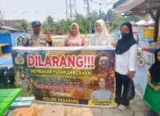 Cegah Terjadinya Karhutla, Anggota Polsek Basarang Lakukan Sosialisasi Secara Rutin