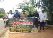 Polsek Basarang Sosialisi Larangan Ilegal Mining Di Wilayah Hukumnya